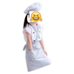 條紋兒童廚師服  套裝可愛中大童烘焙小廚師帽   幼兒演出表演定制  烘焙 做麵包 宅經濟    兒童 廚師外套 SKCC012 條紋兒童廚師服  套裝可愛中大童烘焙小廚師帽   幼兒演出表演定制  烘焙 做麵包 宅經濟    兒童 廚師外套 SKCC012